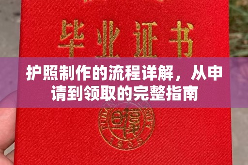 龙马潭护照制作的流程详解，从申请到领取的完整指南