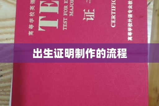 龙马潭出生证明制作的流程