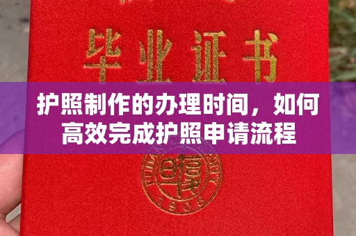 龙马潭护照制作的办理时间，如何高效完成护照申请流程