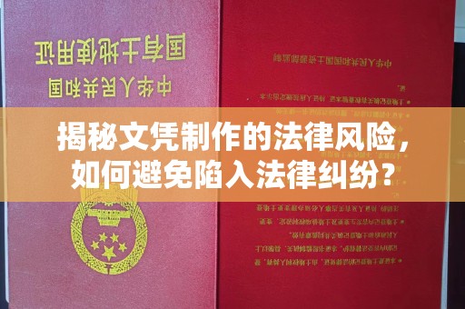 龙马潭揭秘文凭制作的法律风险，如何避免陷入法律纠纷？