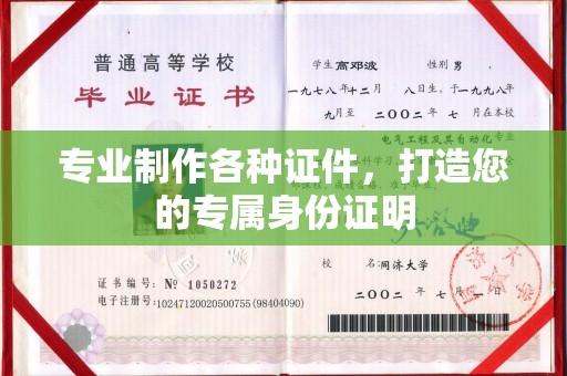 龙马潭专业制作各种证件，打造您的专属身份证明