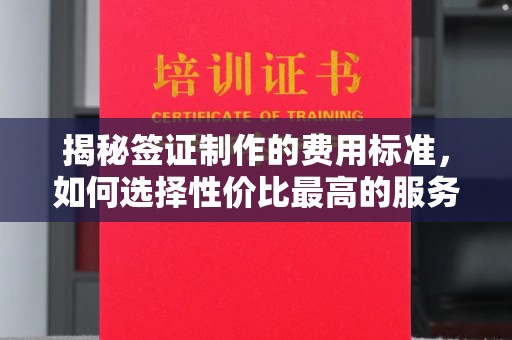 龙马潭揭秘签证制作的费用标准，如何选择性价比最高的服务？