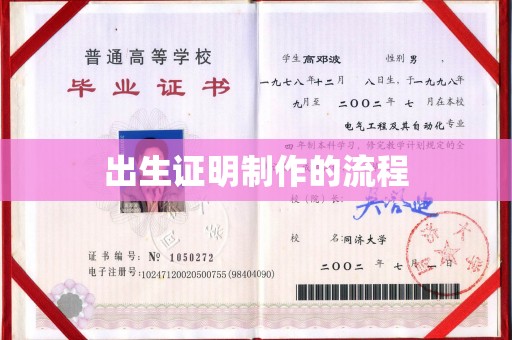 龙马潭出生证明制作的流程