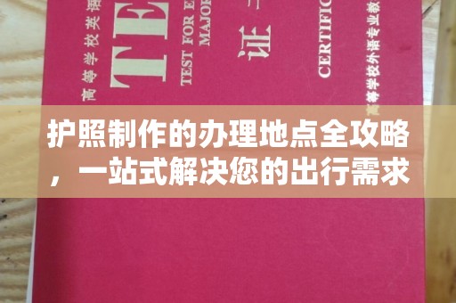龙马潭护照制作的办理地点全攻略，一站式解决您的出行需求