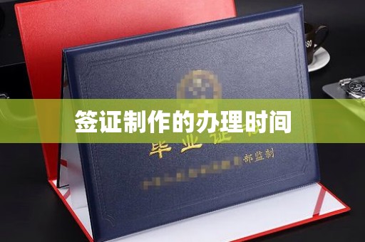 龙马潭签证制作的办理时间