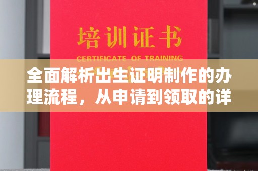 龙马潭全面解析出生证明制作的办理流程，从申请到领取的详细指南